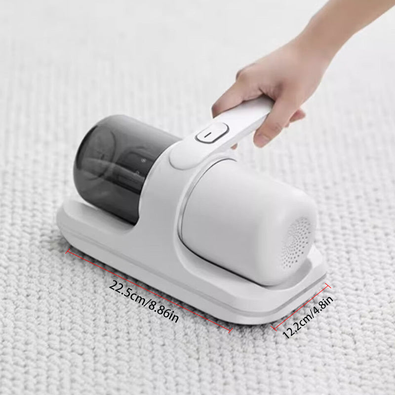 Portable Vacuum Powerful Bed Vacuum Cleaner Rechargeable Portable Vacuum For Pet Hair Carpets Floors Blue Household Cleaning Supplies