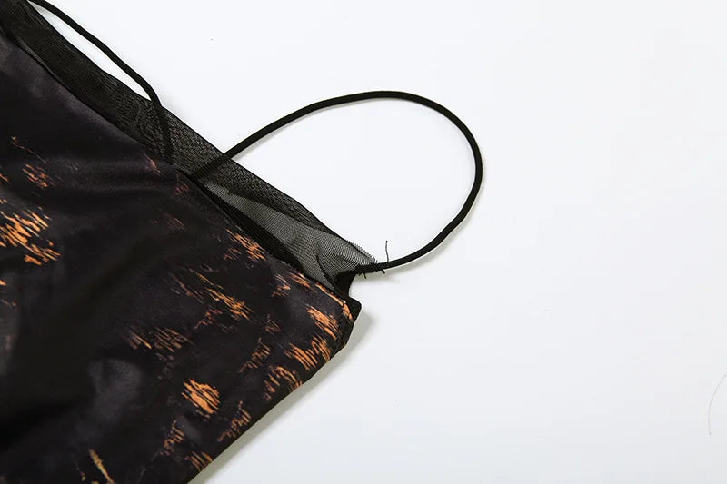 CM.YAYA 2025 Summer Elegant Sleeveless Leopard Print Strapless Floor-Length Long Women Dress Beach Party Evening Sexy Dresses