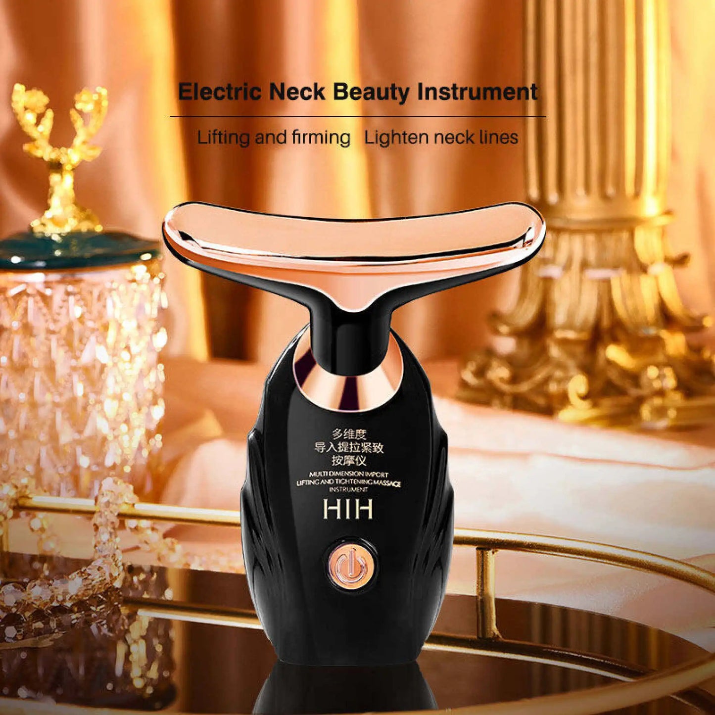 Face Lifting Device Neck Facial Eye Massage Introducer Microcurrent Skin Rejuvenation Anti Aging Beauty Device Face Massager