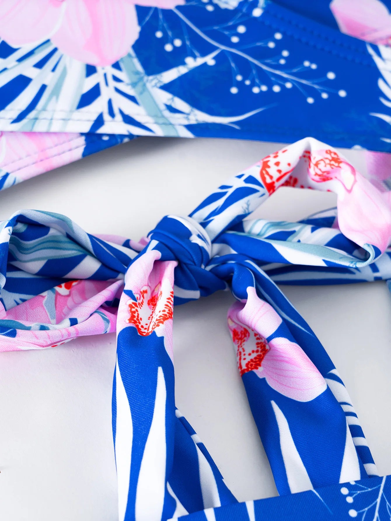 Summer Print Swimsuits 2025 Female Swimwear Push Up For Beach Wear Three-Piece Bathing Suits Pool Bather Women's Swimming Suit