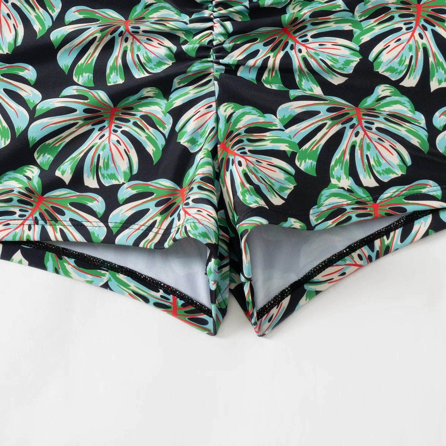 Summer Print Swimsuits Tankini Sets Female Swimwear Push Up For Beach Wear Three-Piece Bathing Suits Pool Women's Swimming Suit