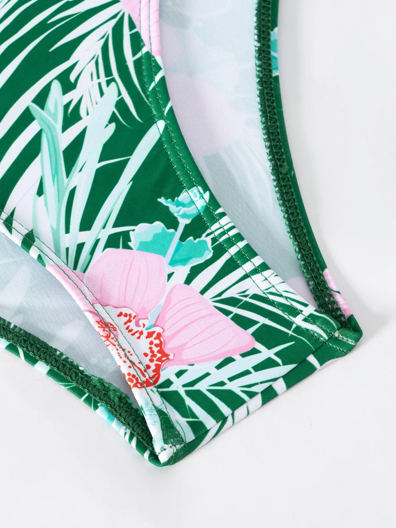 Summer Print Swimsuits 2025 Female Swimwear Push Up For Beach Wear Three-Piece Bathing Suits Pool Bather Women's Swimming Suit