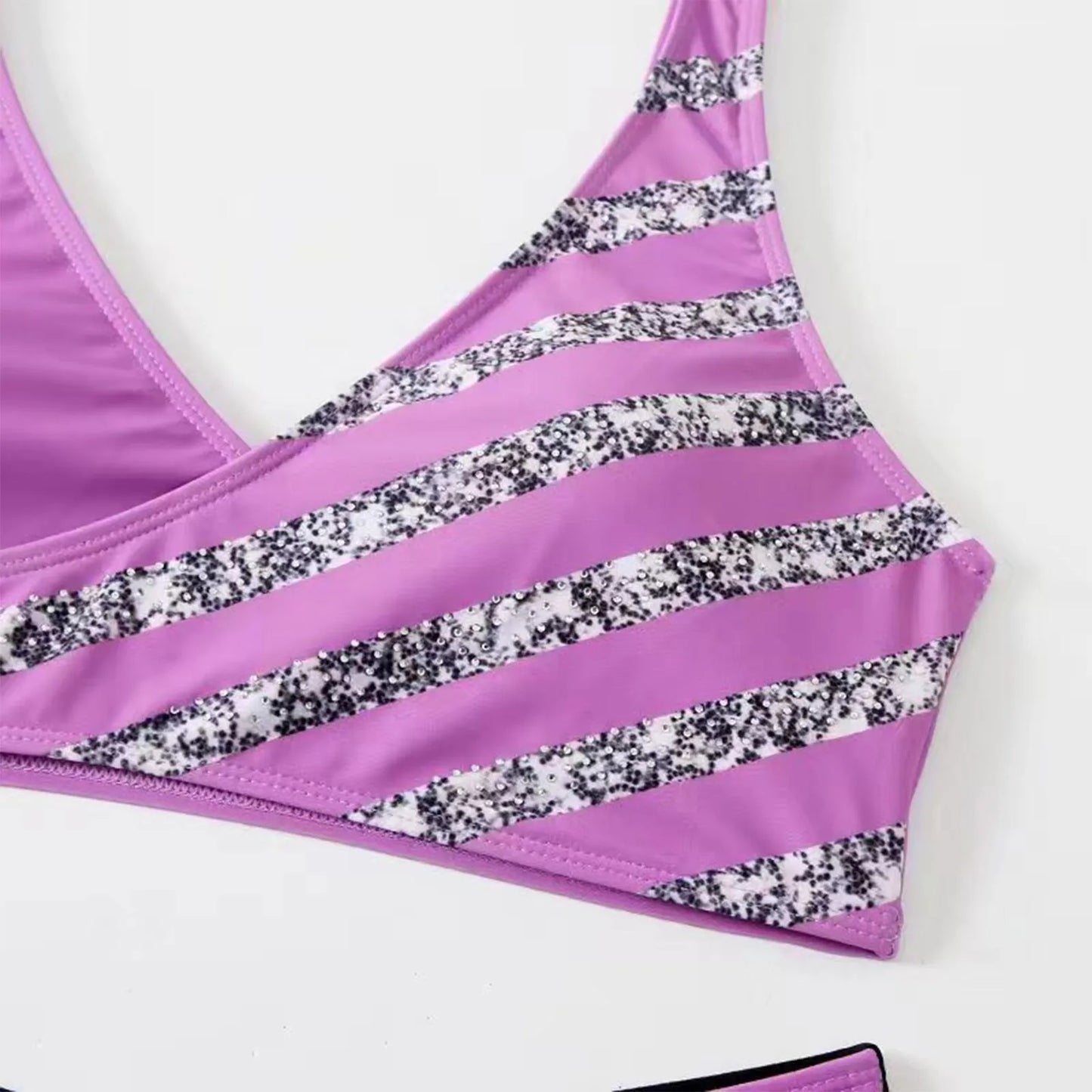 Womens Swimsuit Fashion Split Sexy Bikini With Bra Pads And No Steel Bra two piece Swimming Costume купальник женский раздельный