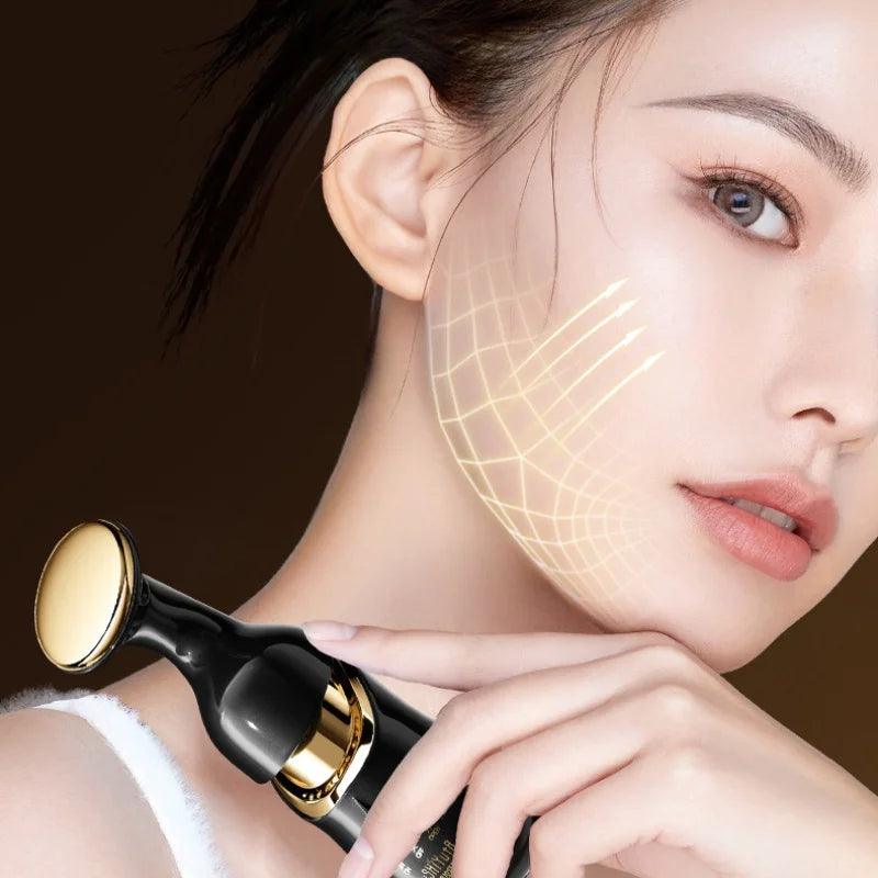 Face Lifting Device Neck Facial Eye Massage Introducer Microcurrent Skin Rejuvenation Anti Aging Beauty Device Face Massager