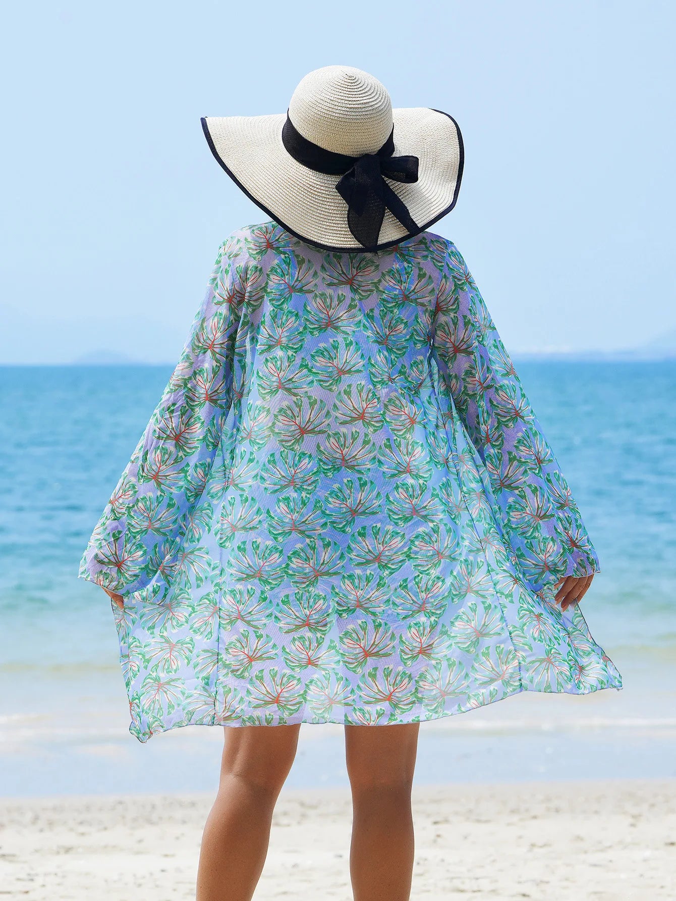 Summer Print Swimsuits Tankini Sets Female Swimwear Push Up For Beach Wear Three-Piece Bathing Suits Pool Women's Swimming Suit