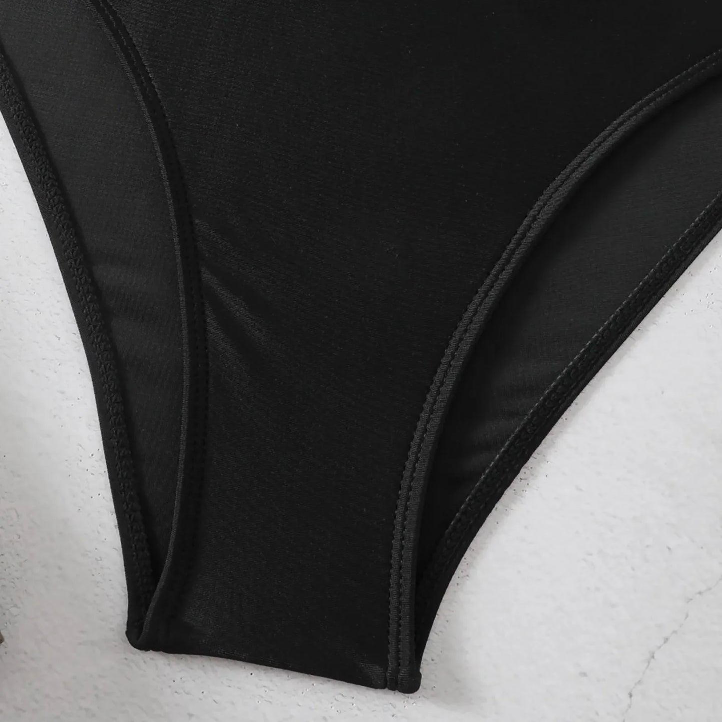 Sexy Cross Chest Strap Bikini New Soft Bag Shoulder Women's Swimming Suit Beach Fashion Color Block Summer Swimwear