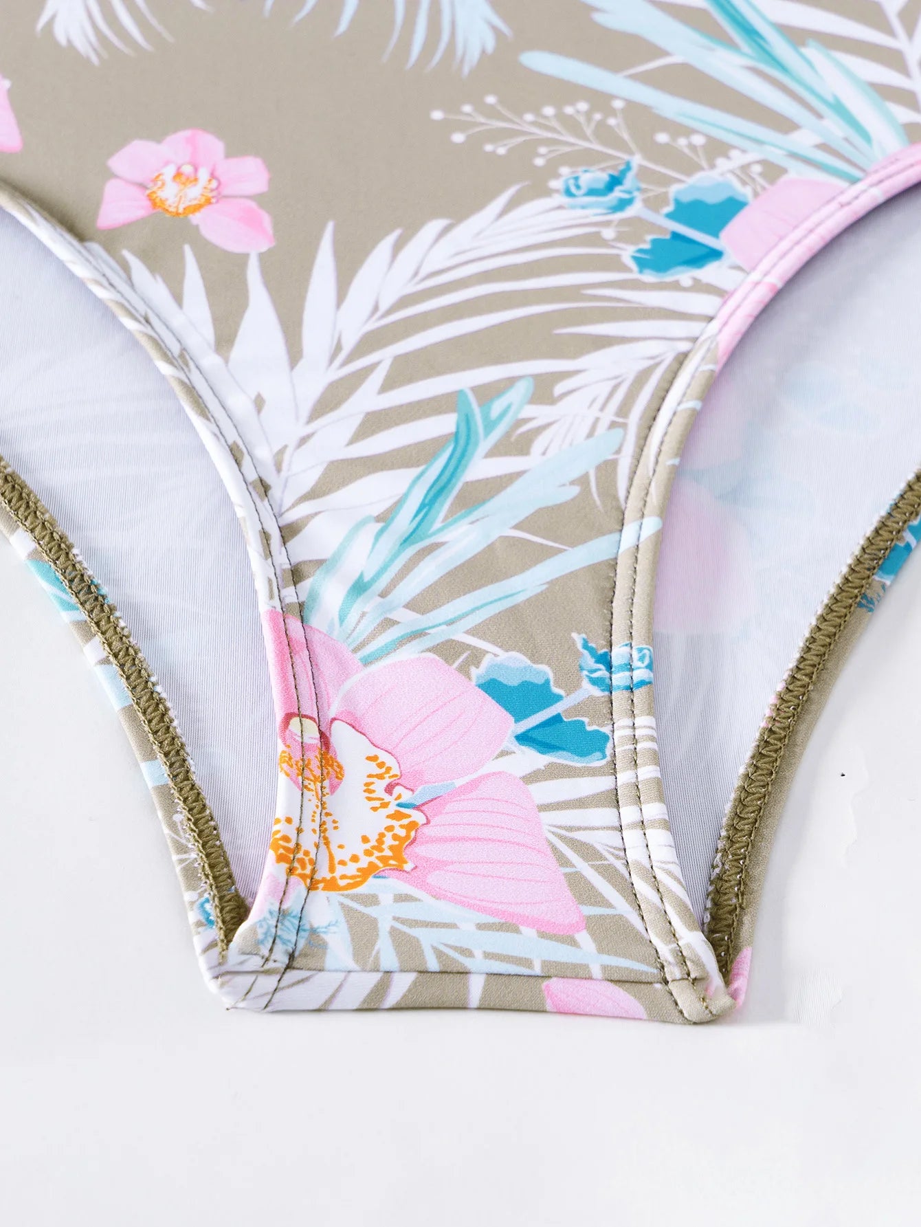 Summer Print Swimsuits 2025 Female Swimwear Push Up For Beach Wear Three-Piece Bathing Suits Pool Bather Women's Swimming Suit