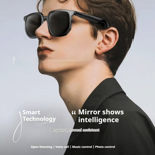 AI Smart Glasses Call Wireless Bluetooth Audio Sunglasses