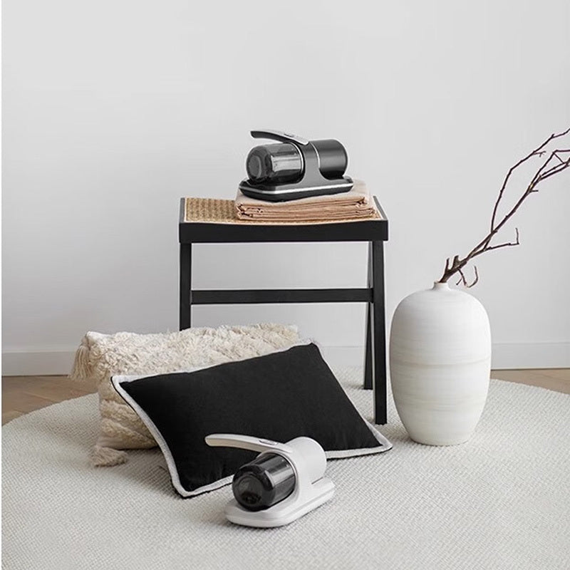 Portable Vacuum Powerful Bed Vacuum Cleaner Rechargeable Portable Vacuum For Pet Hair Carpets Floors Blue Household Cleaning Supplies