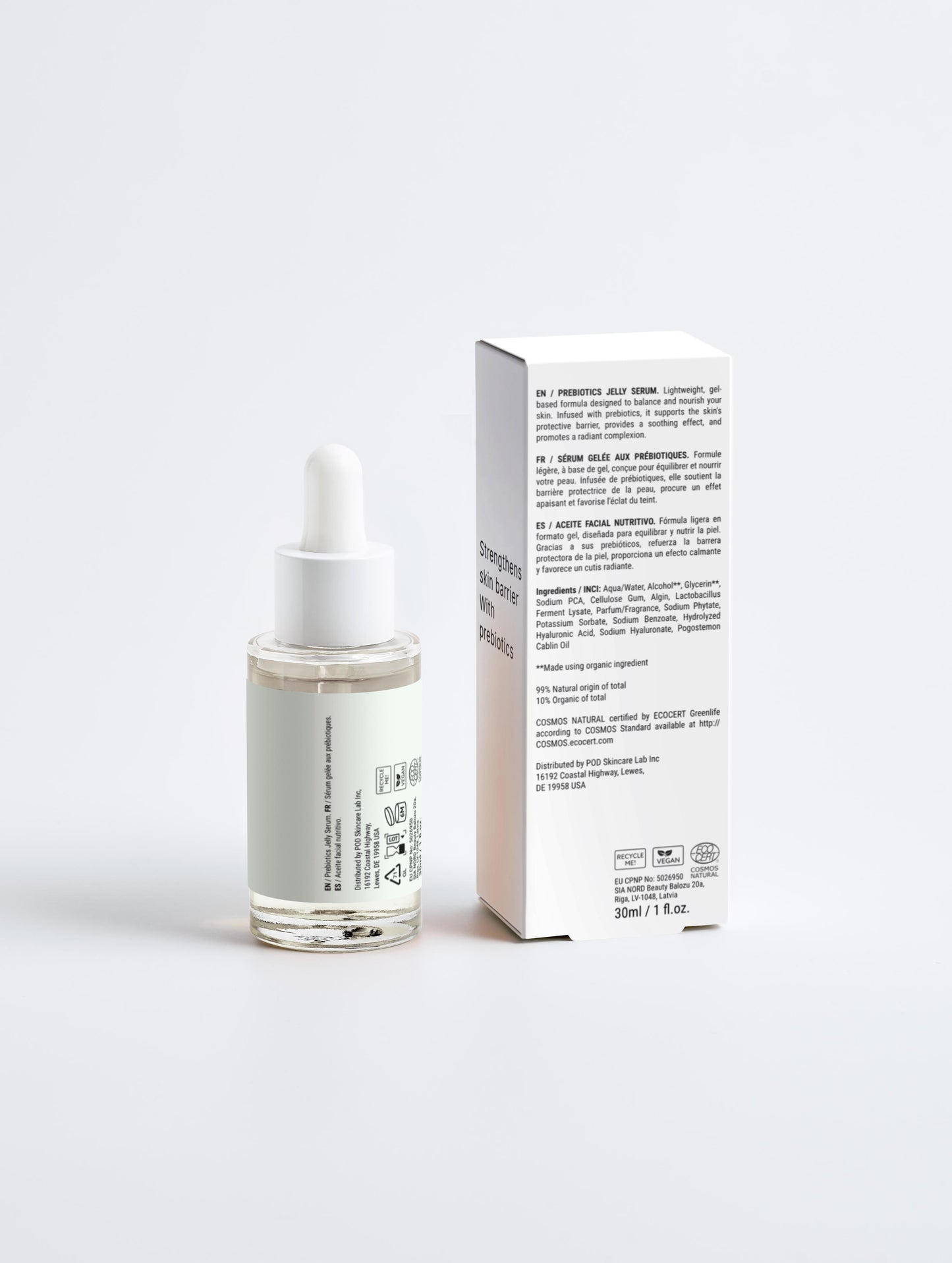 Bioactive Prebiotics Jelly Serum